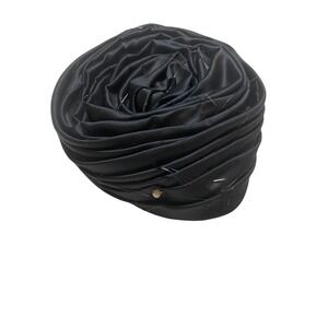 The‎ Nebraska Fine Millinery Black Feathered Hat Formal Occasion Derby